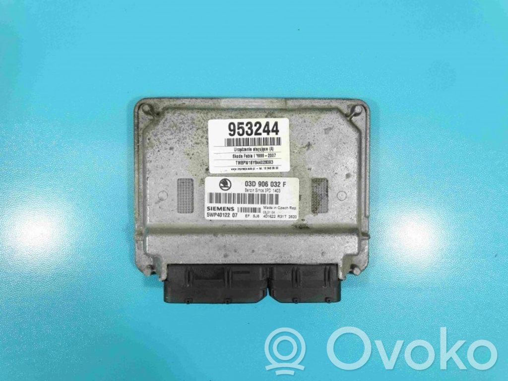 Engine control unit/module ECU   03D906032F,IMPRK953244