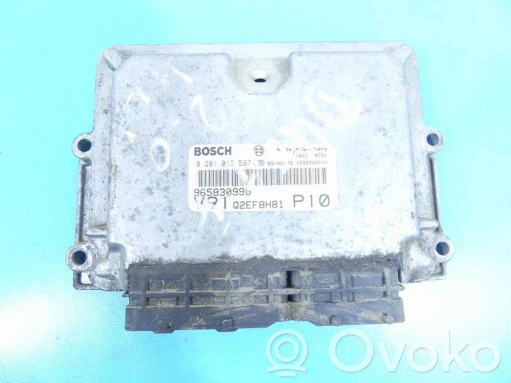 Fiat Ducato Engine control unit/module ECU 