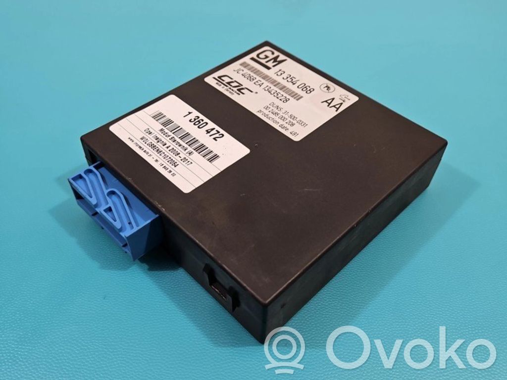 Opel Insignia A Central body control module 