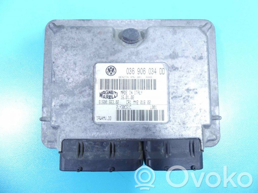 Volkswagen Polo IV 9N3 Centralina/modulo motore ECU 