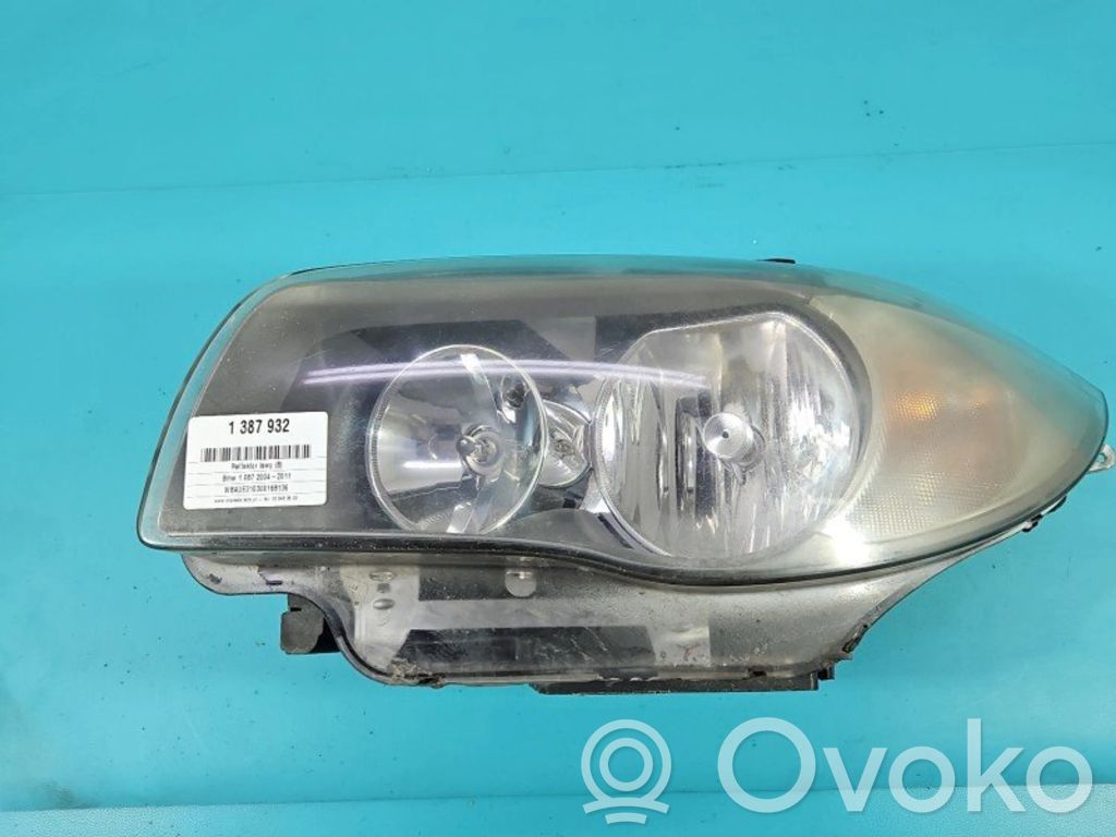 BMW 1 E81 E87 Headlight/headlamp 