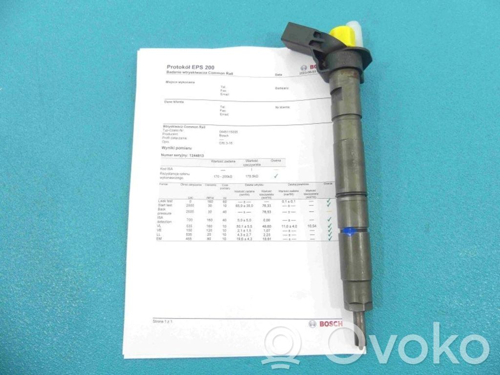 Audi A6 S6 C6 4F Inyector de combustible 