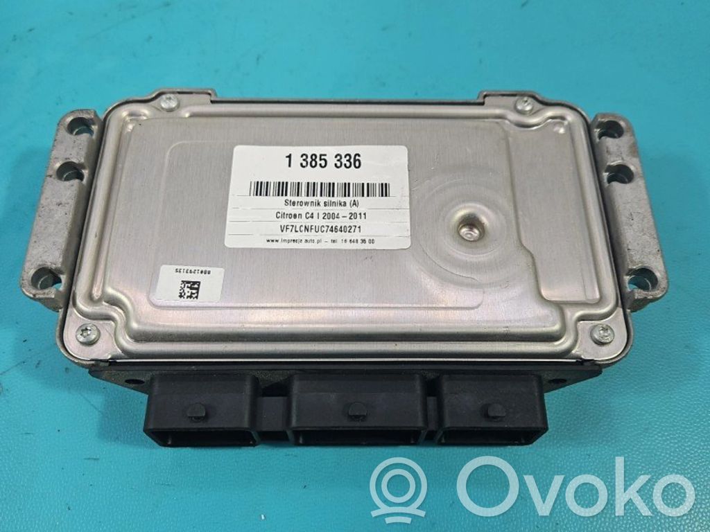 Citroen C4 I Galios (ECU) modulis 