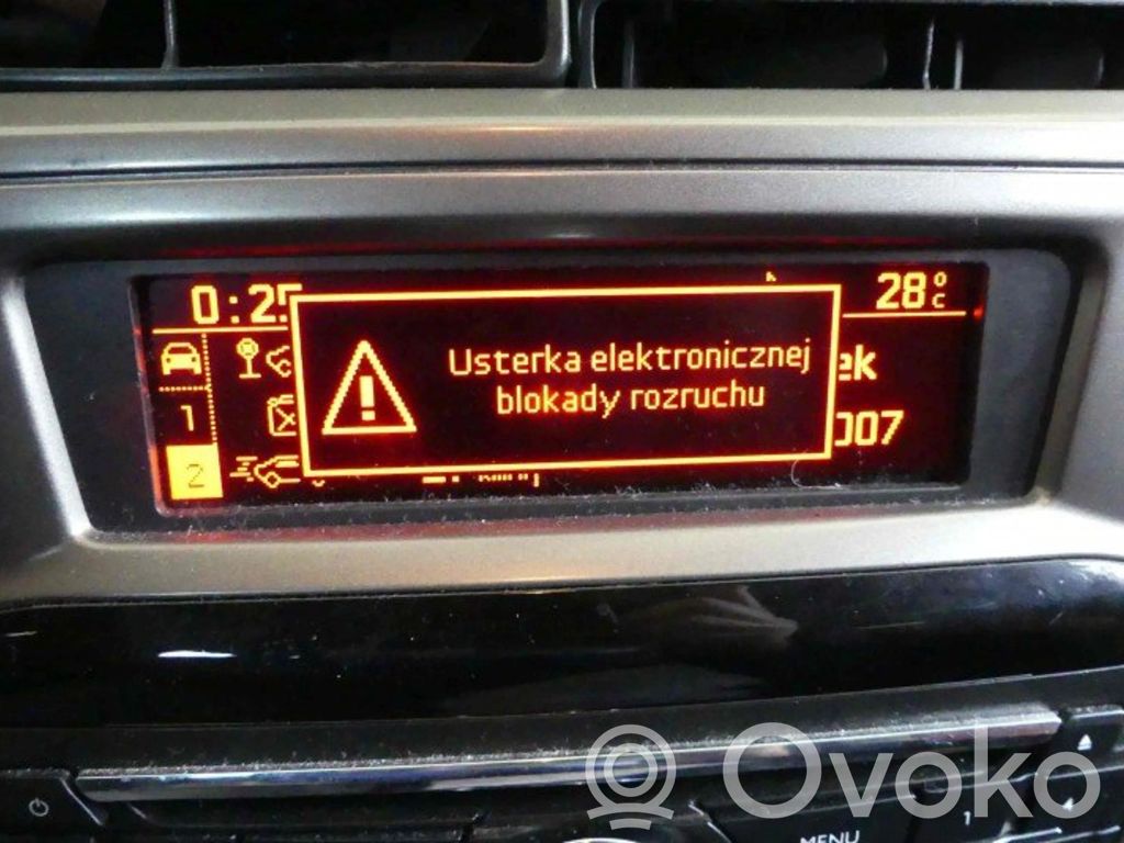 Peugeot 301 Ekrāns / displejs / mazais ekrāns 