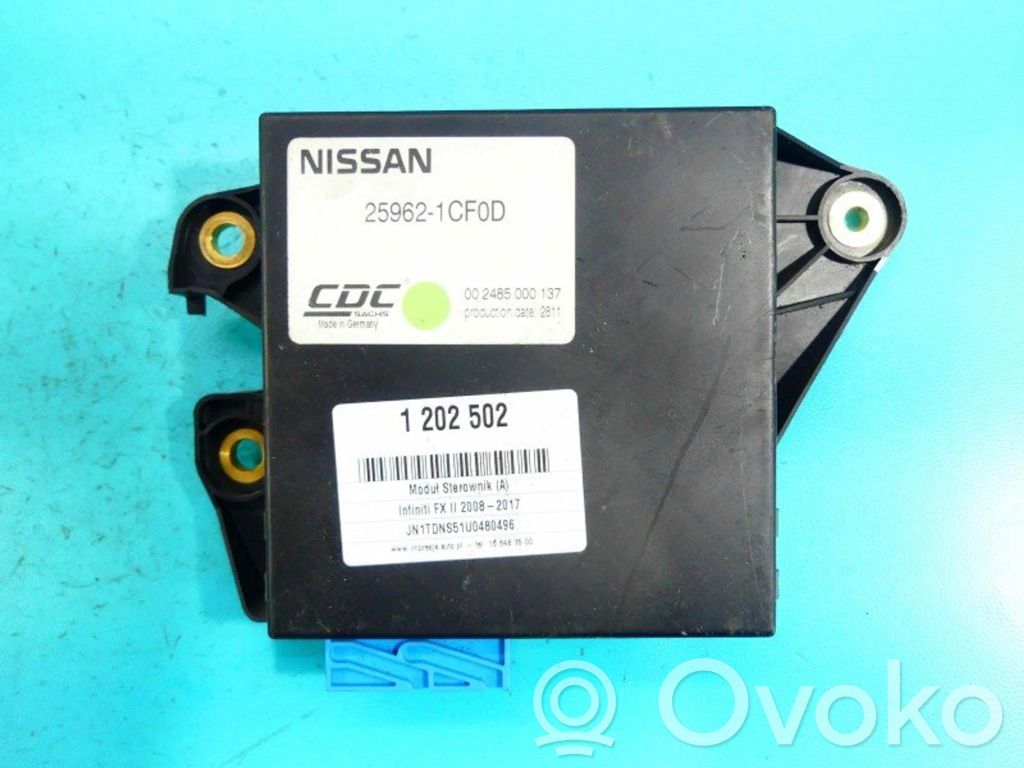 Infiniti FX Module de contrôle carrosserie centrale 
