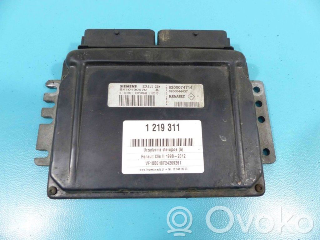Renault Clio II Engine control unit/module ECU 