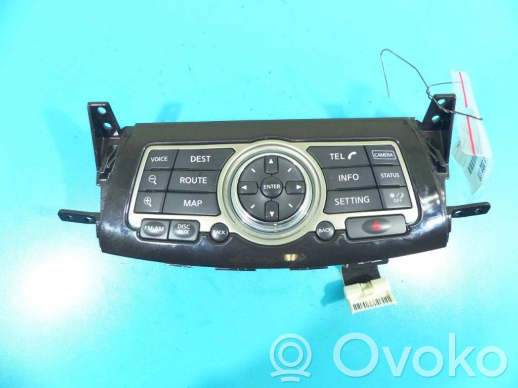 Infiniti FX Console centrale, commande de multimédia l'unité principale 