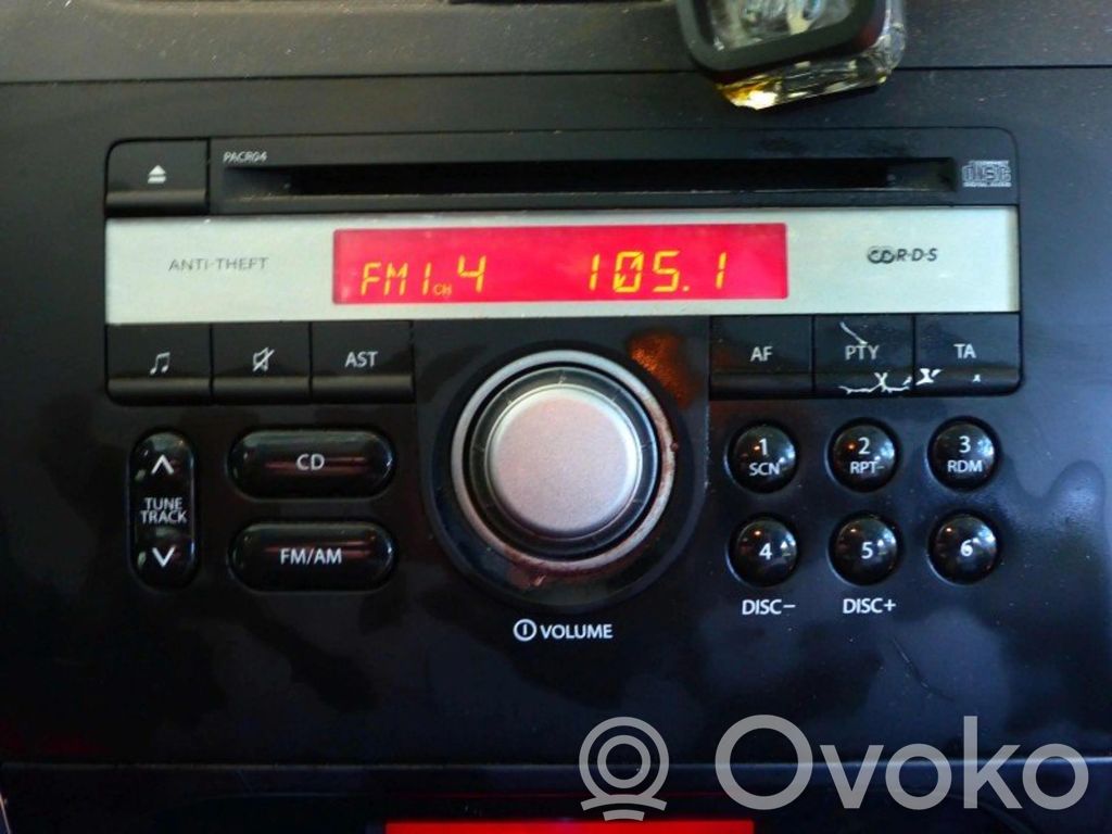 Fiat Sedici Radio/CD/DVD/GPS-pääyksikkö 