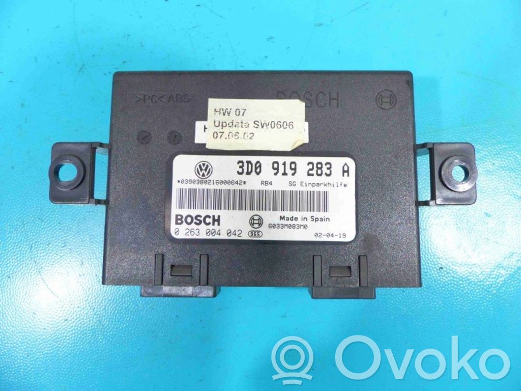 Volkswagen Phaeton Parking PDC control unit/module 