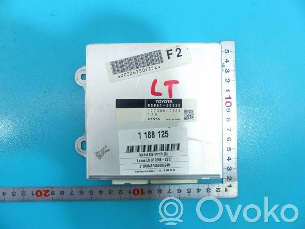 Lexus LS 460 - 600H Module de contrôle carrosserie centrale 
