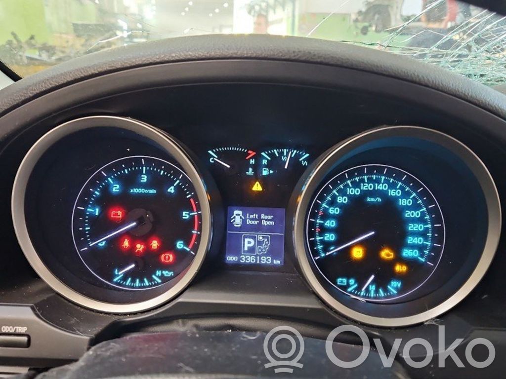 Toyota Land Cruiser (J200) Vitezometru (grup de instrumente) 