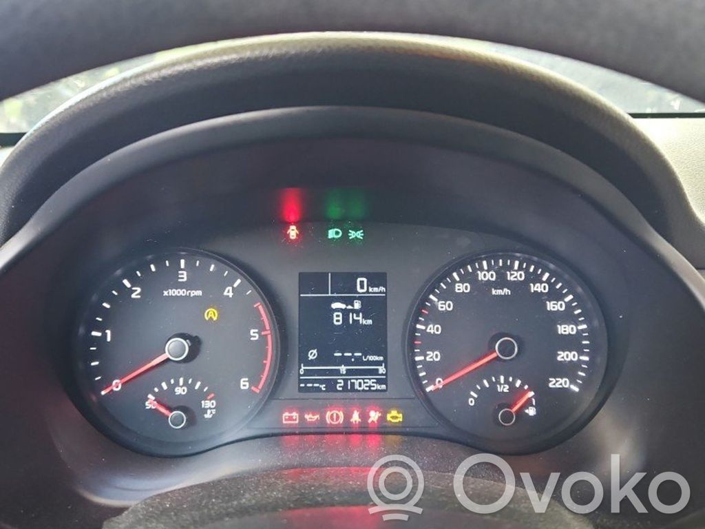 KIA Rio Vitezometru (grup de instrumente) 