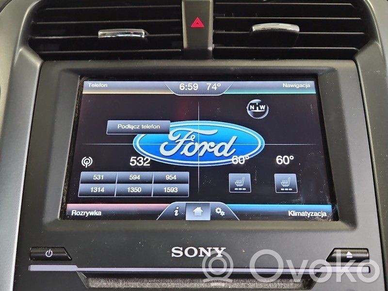 Ford Fusion II Monitor / wyświetlacz / ekran 