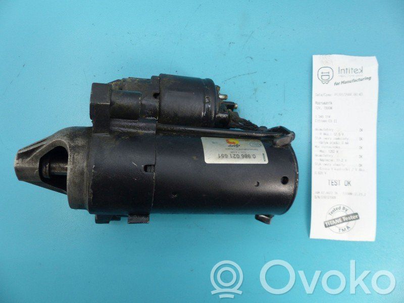 Motor de arranque   00986021651,IMPRK1345114,0986XA8811