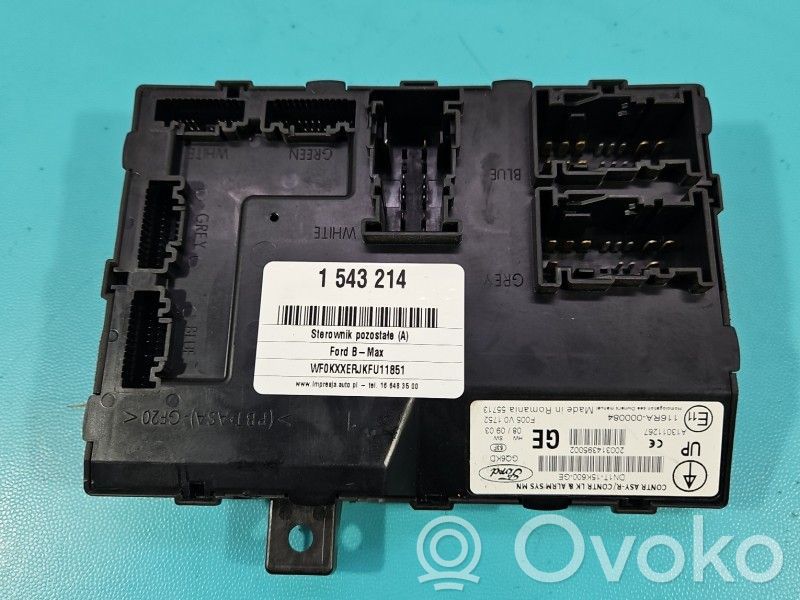 Ford B-MAX Modul de control caroserie central 