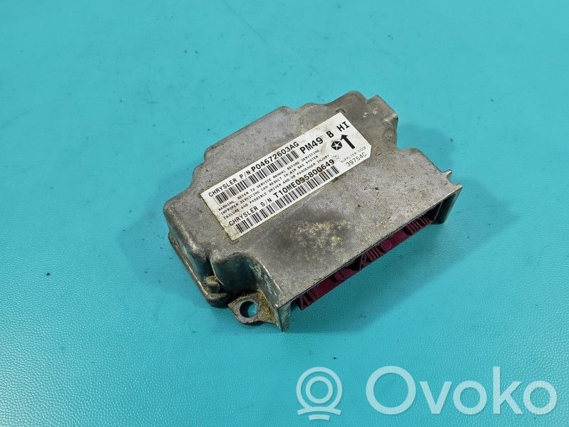 Unidad de control/módulo del Airbag   P04672603AG,IMPRK1544584