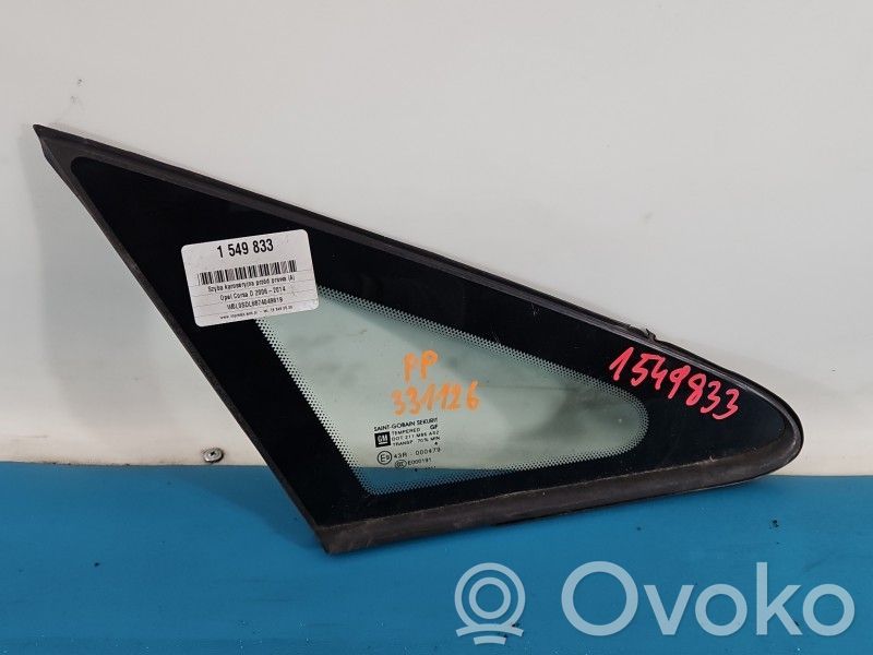 Opel Corsa D Geam ventilare ușă față patru uși
