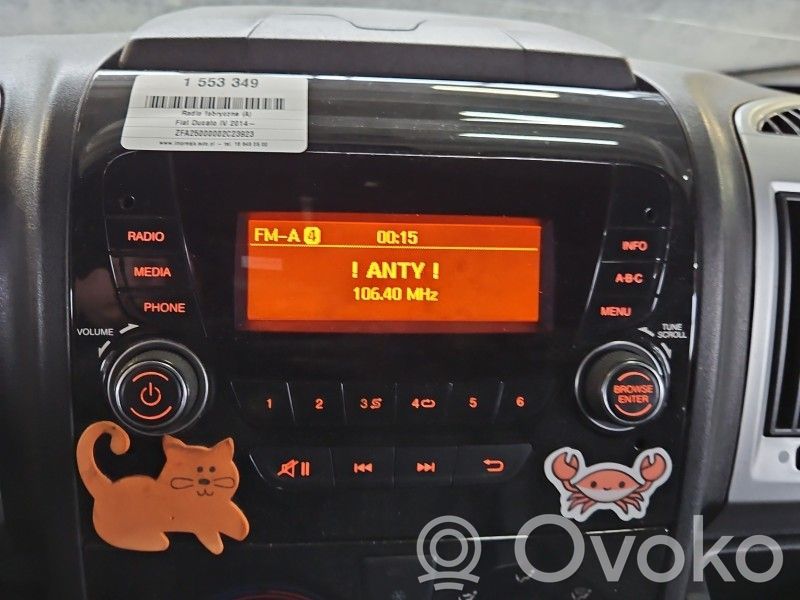 Fiat Ducato Radio / CD-Player / DVD-Player / Navigation 