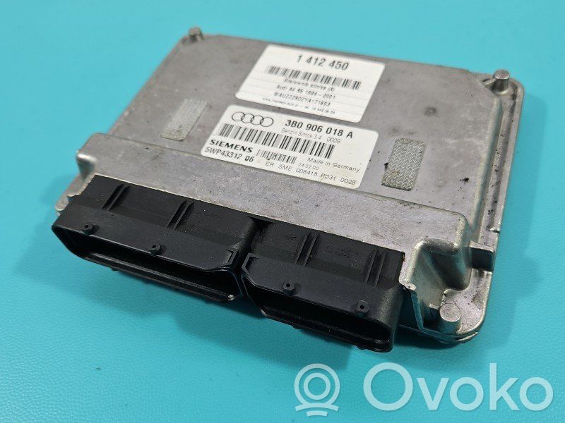 Engine control unit/module ECU   3B0906018A,IMPRK1412450,5WP43312