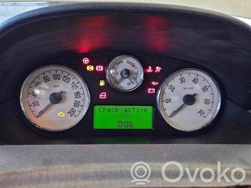 Lancia Ypsilon Vitezometru (grup de instrumente) 