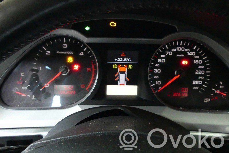 Audi A6 S6 C6 4F Vitezometru (grup de instrumente) 