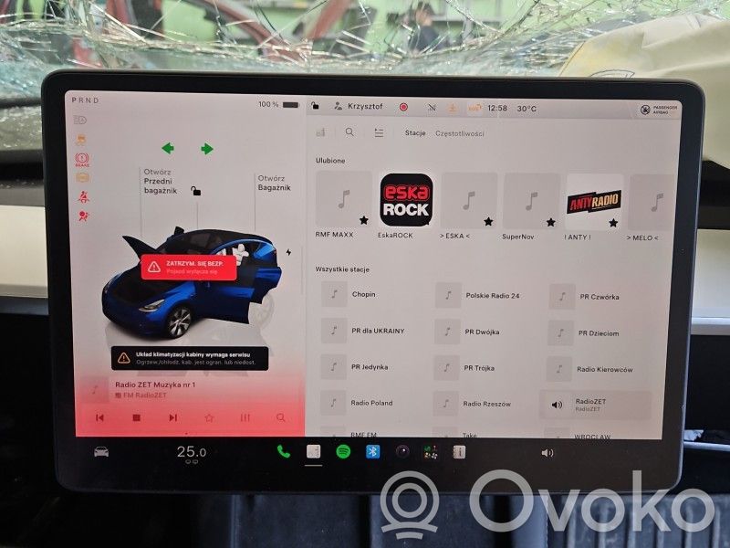 Tesla Model Y Ecran/afișaj/ecran mic