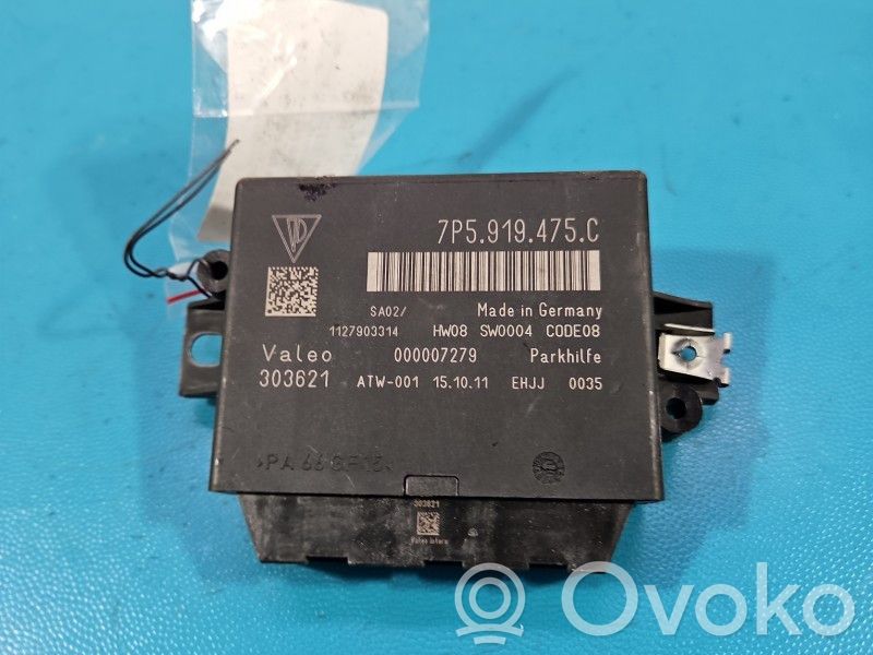 Porsche Cayenne (92A) Unité de commande, module PDC aide au stationnement 