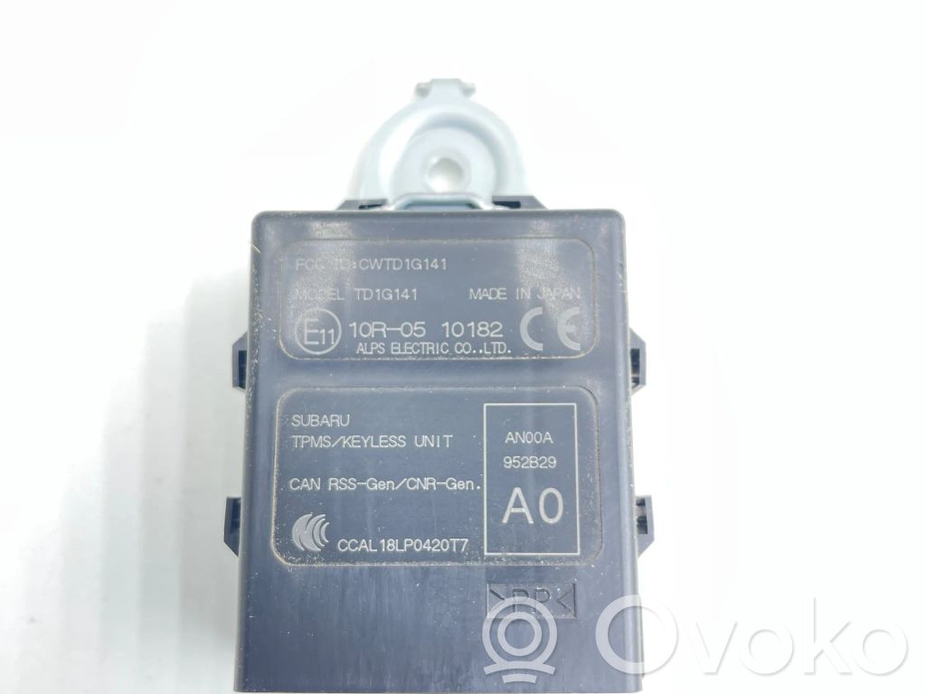 Subaru Outback (BT) Other control units/modules 