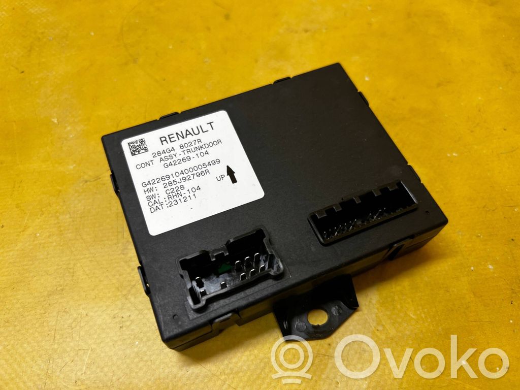 Renault Espace VI Unidad de control/módulo del maletero/compartimiento de carga 