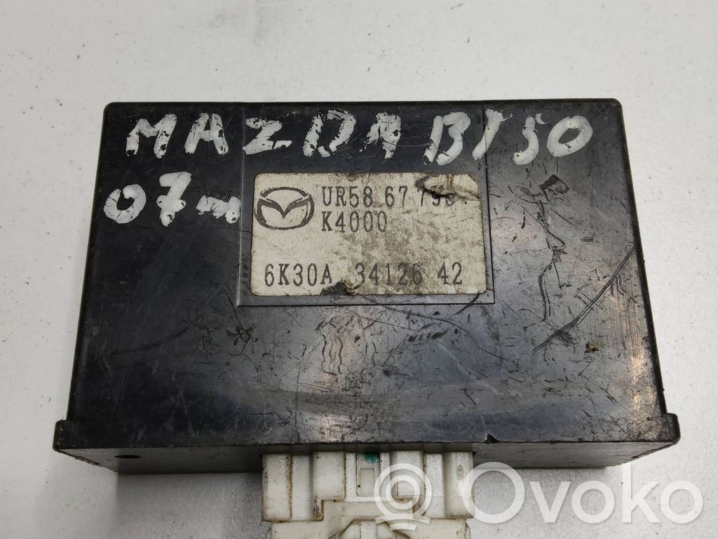 Mazda BT-50 Alarm control unit/module 