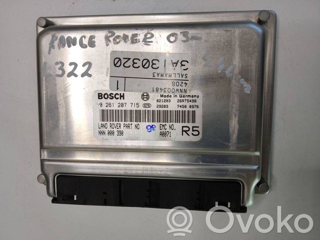 Engine control unit/module   0261207715,NNN000390,26RT5498,30320,4208,NNW003481