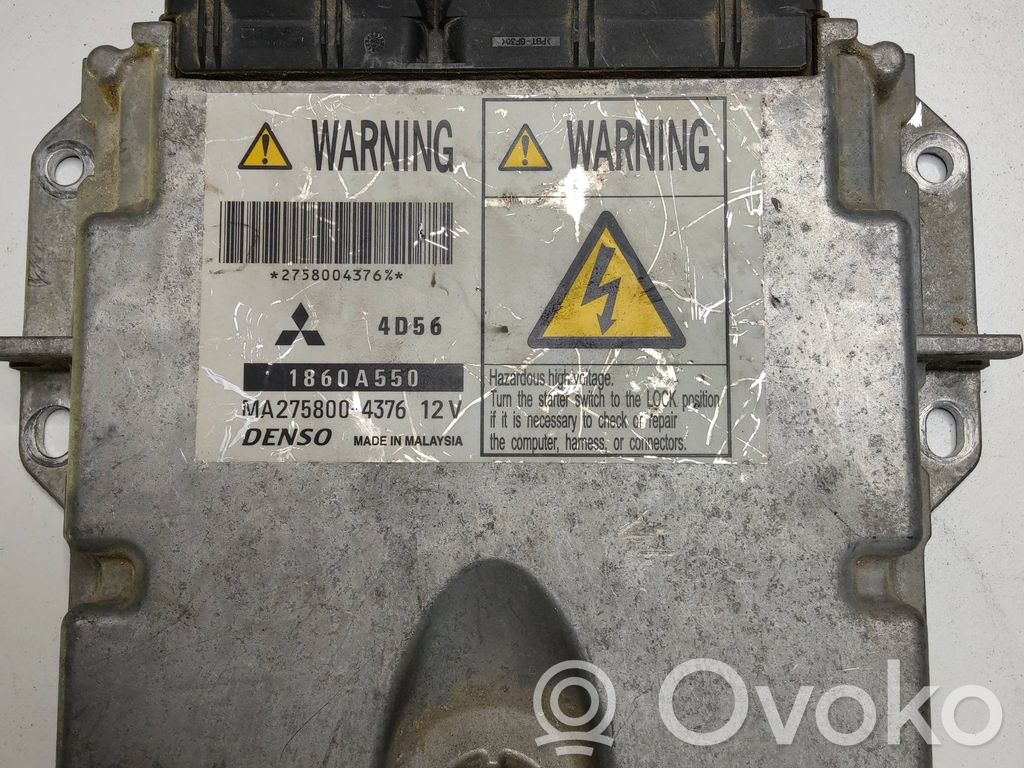 Mitsubishi L200 Calculateur moteur ECU 