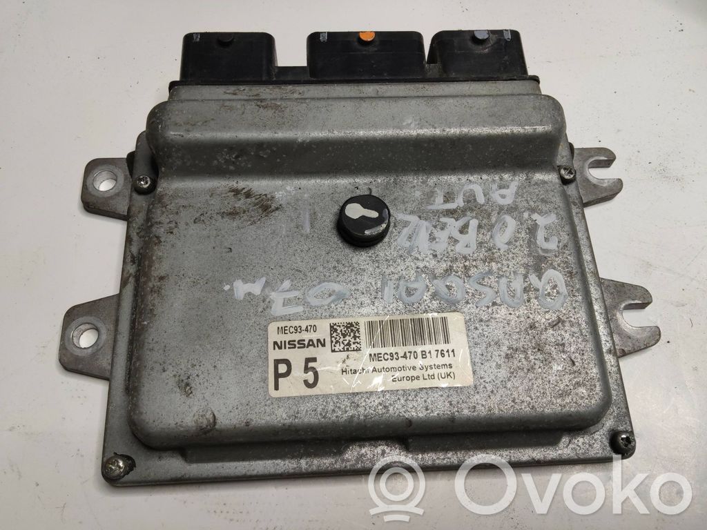 Nissan Qashqai Engine control unit/module 