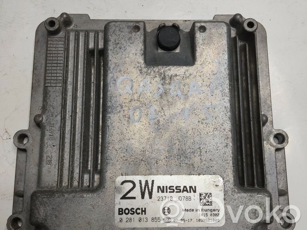 Nissan Qashqai Engine control unit/module 