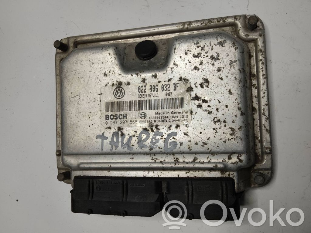 Volkswagen Touareg I Engine control unit/module 