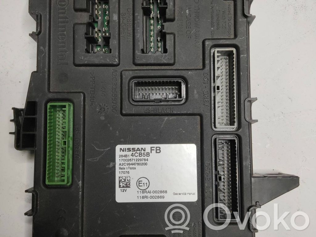 Nissan Qashqai Alte unități/module de control 