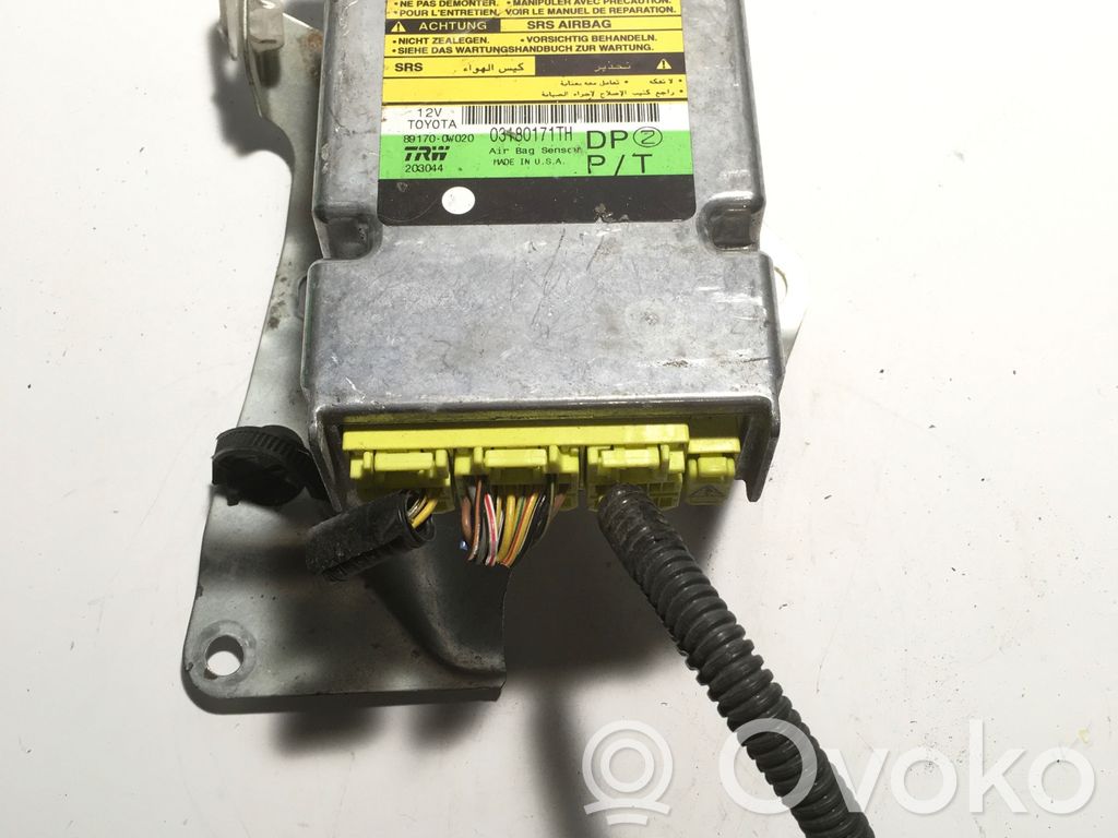 Lexus RX 300 Airbag control unit/module 