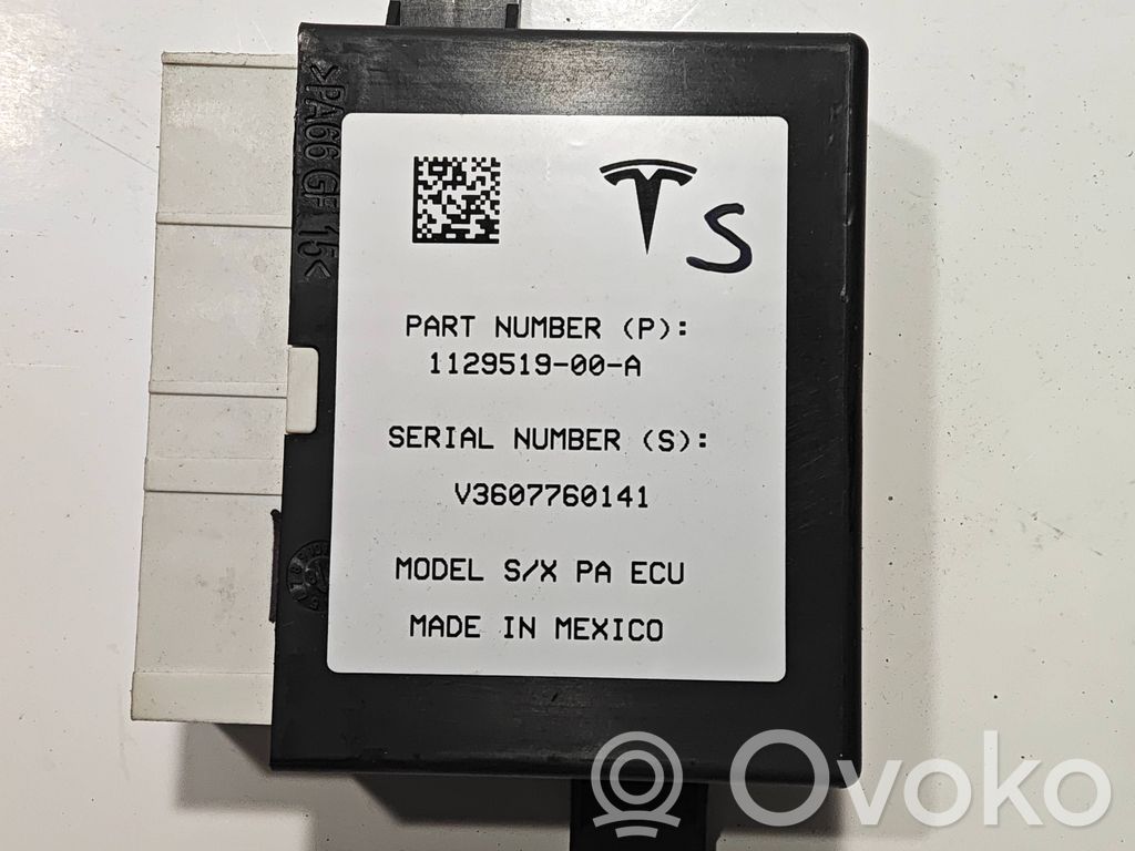 Tesla Model S Unitate/modul de comandă parcare PDC 