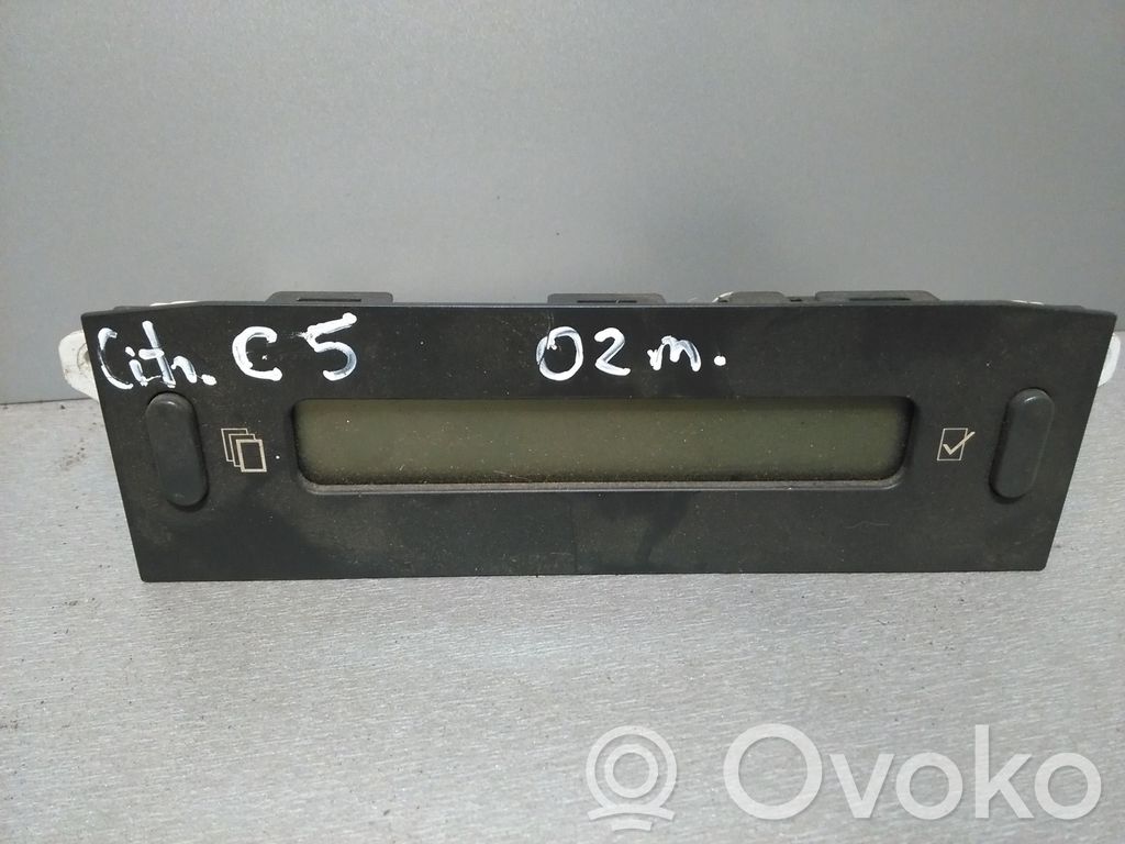 Citroen C5 Monitor / wyświetlacz / ekran 