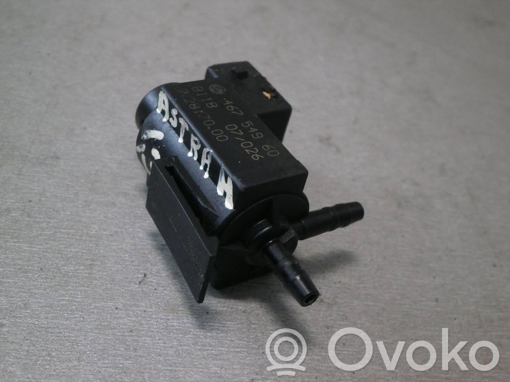 Opel Astra H Solenoidinis vožtuvas 