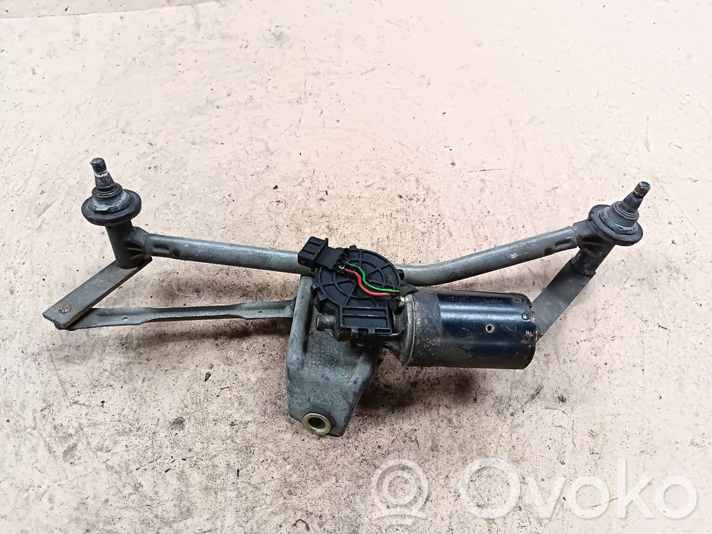 Peugeot 206 Mechanizm i silniczek wycieraczek szyby przedniej / czołowej 