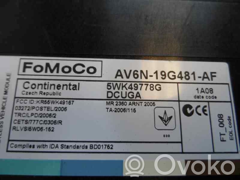 Ford Focus Module confort 