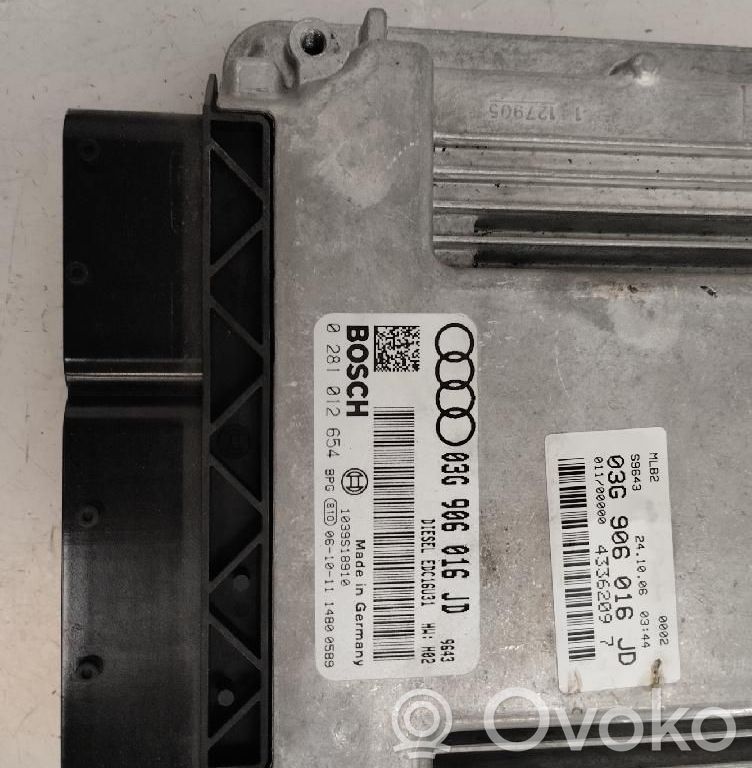 Audi A4 S4 B7 8E 8H Centralina/modulo del motore 
