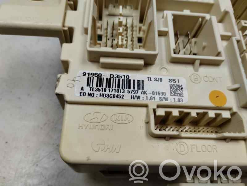 Módulo de fusible   91950D3510