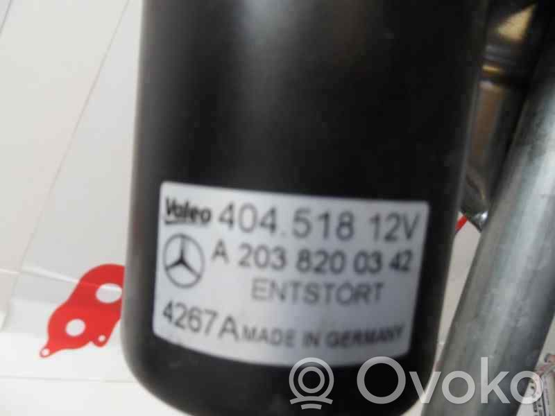 Mercedes-Benz C W203 Motor și paralelogram ștergător parbriz