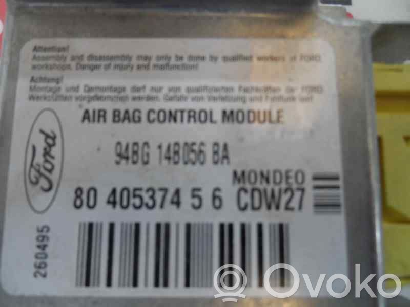 Ford Mondeo MK I Unitate/modul de comandă airbaguri 