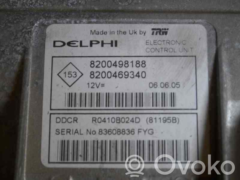 Renault Megane II Unitate/modul de control motor 