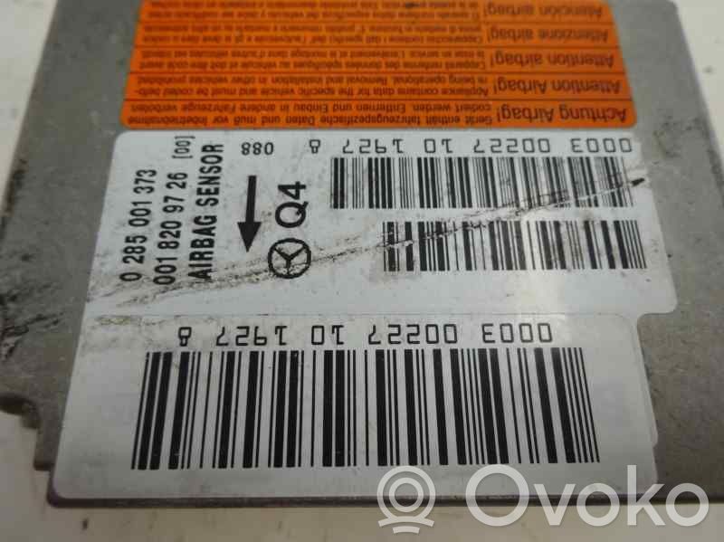 Centralina/modulo airbag   0018209726