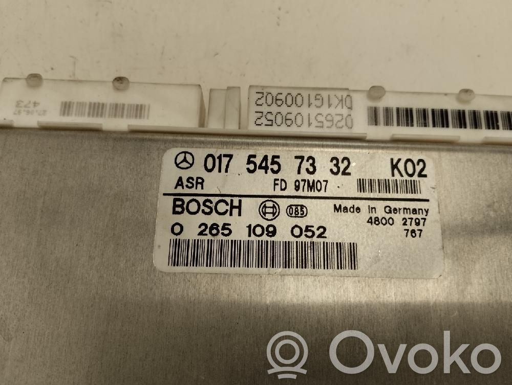 Boîtier de commande ASC / interrupteurs   0175457332
