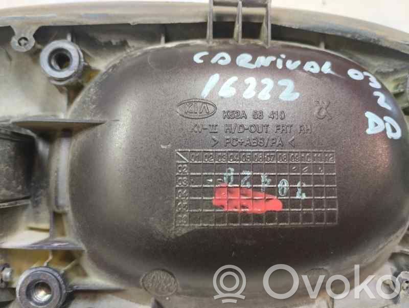 KIA Carnival Maniglia esterna per portiera anteriore